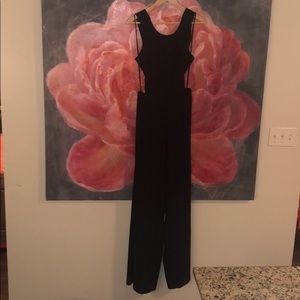 BCBG black jumpsuit